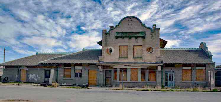 ghost town buildings